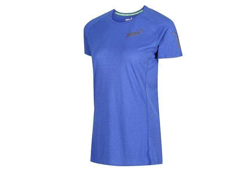 Inov-8 Base Elite 2.0 Short Sleeve Base Layer Dam Blå Sverige CKEP68924